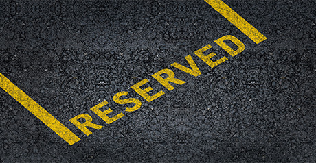 Reserved Area service on the website